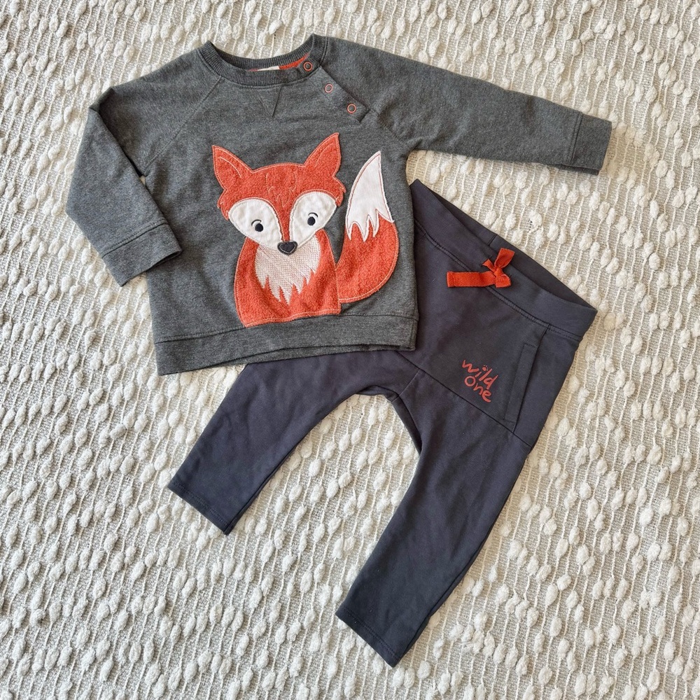Toddler Fox 2 Piece Oufit
